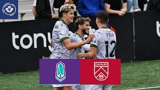 HIGHLIGHTS Pacific FC vs Cavalry FC  October 5 2024 [upl. by Kylila12]