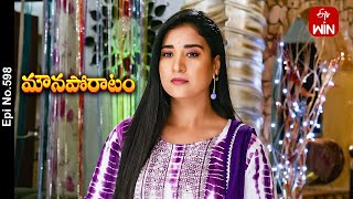 Mouna Poratam  2nd March 2024  Full Episode No 598  ETV Telugu [upl. by Alletsyrc216]