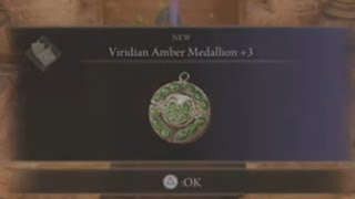 Viridian Amber Medallion 3 location ELDEN RING DLC [upl. by Enidualc]