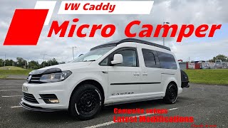 VW Caddy Campervan FULLY CONVERTED [upl. by Kcirdde]