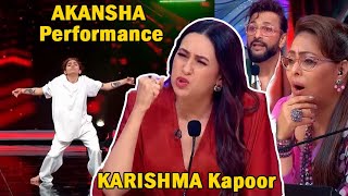 Indias Best Dancer Season 4 Karishma Kapoor  Akansha Dance Performance IBD 4 [upl. by Lleryt24]