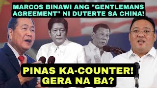 GENTLEMANS AGREEMENT NI DUTERTE SA TSINA BINAWI NI MARCOS PILIPINAS KACOUNTER GERA NA BA [upl. by Yehus]