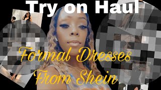 Stunning Shein Formal Dresses Haul With Zenanisofab Try On [upl. by Alilad]