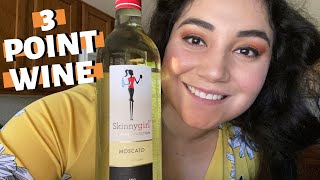 SKINNYGIRL WINE REVIEW  myWW 3 point wine  Moscato  Low point wine option for myWW [upl. by Llig23]