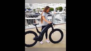 reevo hubless ebike with fingerprint reader electricbike shorts [upl. by Gowon]