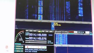 Test HDSDR with KX3 [upl. by Hussey626]