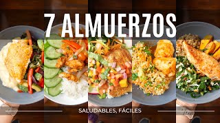 UNA SEMANA DE ALMUERZOS SALUDABLES  Michela Perleche [upl. by Burley]