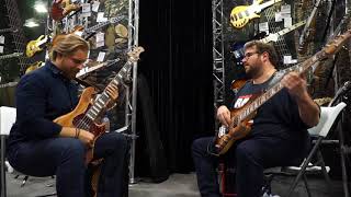 Mayones at Namm Show 2018 — Hadrien Feraud amp Federico Malaman  Jabba bass demo [upl. by Wenda666]