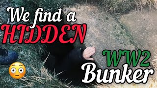 We find a hidden WW2 bunker  Urban Exploration [upl. by Daisi]