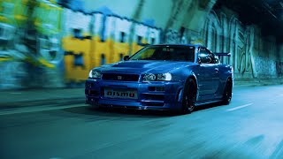 Nissan Skyline R34 GTR  4K [upl. by Eirojam]