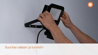 LEDVANCE Floodlight Sensor LEDvalonheittimet  Asennusvideo [upl. by Afinom]