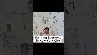 Crazy Project Painting the Entire Population of New York City [upl. by Nosrac381]