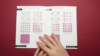 Rhinestone Stone Size Chart and Estimating Guide how many rhinestones do I need for my project [upl. by Caspar]