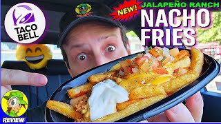 Taco Bell® Jalapeño Ranch Nacho Fries Review 🌶️🥛🍟 ⎮ Peep THIS Out 🕵️‍♂️ [upl. by Yleoj]