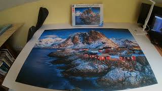 Time Lapse Puzzle Ravensburger Hamnoy Lofoten 3000 [upl. by Anilegnave]