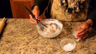 How to Make Cobbler Dough  Cooking Skills amp Recipes [upl. by Sew]