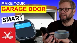 Genius way to make your garage door smart with a Meross MSG100 [upl. by Eliga848]