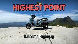 Second Highest Point sa Halsema Highway ng Cordillera Region  Fazzio 125 [upl. by Aryaz]