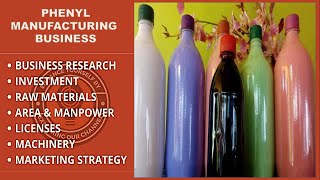 Phenyl Manufacturing Business  Phenyl Making Business Plan  Small Scale Business  How to [upl. by Dickman]