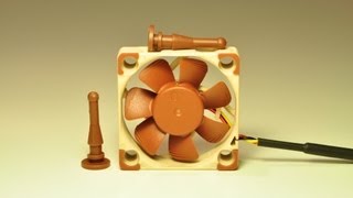 Noctua NFA4x10 40mm fan Video Review Hal Thompson [upl. by Acissj8]