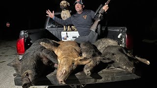 Wild Hog Hunting for Hurricane victims Free BarBQ for Everybody [upl. by Fleisher]