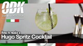 How to make a Hugo Spritz Cocktail ODK Elderflower [upl. by Mure]