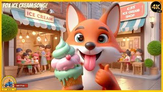 Foxies Ice Cream Dance 🎶🦊  Sweet Fun for Kids [upl. by Auguste]