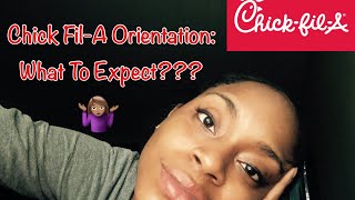 ChickFilA Orientation What To Expect🤷🏽‍♀️ [upl. by Crespo]