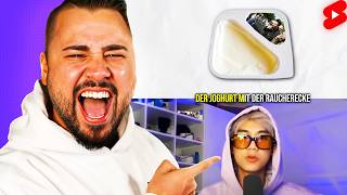 Der JOGHURT MIT DER ECKE SONG 😂Youtube Shorts [upl. by Chavey]