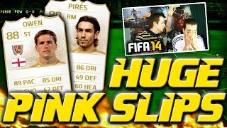 FIFA 14  HUGE LEGENDS PINK SLIPS [upl. by Ruthven]