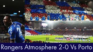 Rangers 20 Porto  Ibrox Atmosphere  Match Reaction amp Footage [upl. by Nyliak23]