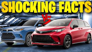 Is the 2025 Toyota Grand Highlander Hybrid Better Than 2025 Toyota Sienna Hybrid [upl. by Burris]