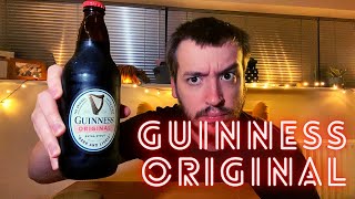 Guinness ORIGINAL Extra Stout Beer Review [upl. by Nobel876]