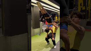 Acro yoga by Shivam Chauhan Acro yoga music fitnessmotivation befitwithshivam fitnessroutine [upl. by Alrad910]