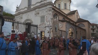 Festa a Chiavari per i 25 anni del Priorato diocesano delle Confraternite [upl. by Resarf]