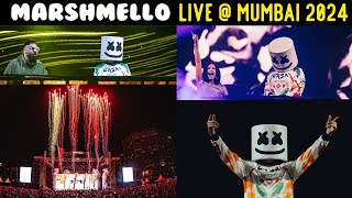 Marshmello Live  India Tour 2024 FULL SET [upl. by Sikleb653]