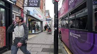 Boscombe Highstreet and Sovereign Shopping Centre  Best 4K Walking Tours UK [upl. by Yrneh149]