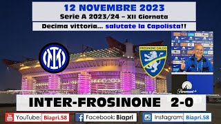 12112023 INTERFROSINONE 20 DECIMA VITTORIA SALUTATE LA CAPOLISTA Video Biapri [upl. by Winna27]