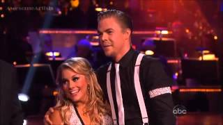 Shawn Johnson Derek Quickstep DWTS Allstars Week 3 YouTube [upl. by Pangaro]