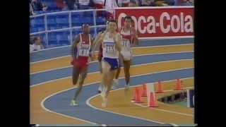 Tom McKean  World Indoor 800m Champion Toronto 1993 [upl. by Ybba]