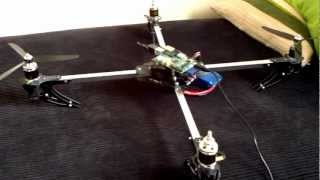 Raspberry Pi  Quadcopter ESC Spinup [upl. by Neysa160]