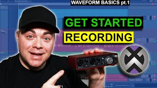 Setting Up Your Audio Interface For Recording in Tracktion Waveform on Windows 10 [upl. by River815]