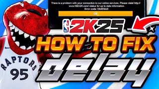 NBA 2K25 Lag Fix Settings  Improve Your Online Experience [upl. by Desiree848]