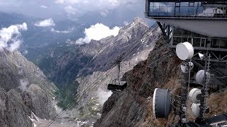 Mit der quotNeuen Zugspitzbahnquot zum höchsten Berg Deutschlands Rundfahrt [upl. by Victory]