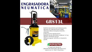 ENGRASADORA NEUMATICA DE 13 LITROS FERTON GRS13L [upl. by Kynthia]