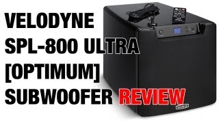 Velodyne SPL800 Ultra  Optimum8  Subwoofer Review [upl. by Lorien]