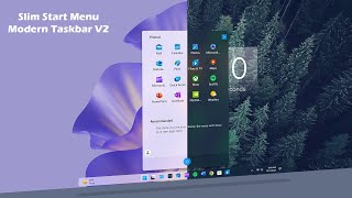 How to Get the New SLIM Start menu MINI Taskbar amp the Frost Clock in Windows 11 [upl. by Season338]