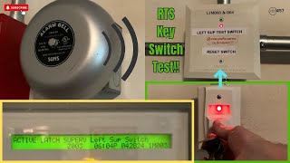 RTS151 Key Switch Fire Alarm System Test 4 [upl. by Irrab]