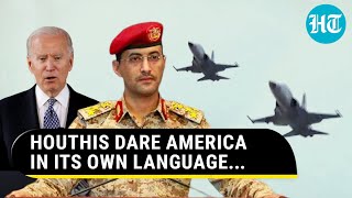 Bring It On America Houthis Flaunt Air Power In ‘Top Gun’Style Video  Red Sea Tensions [upl. by Sairtemed]