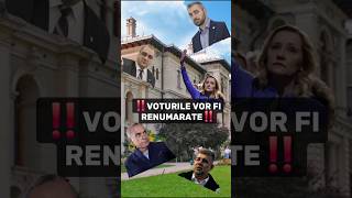 ‼️ VOTURILE VOR FI RENUMARATE‼️ [upl. by Terrag]